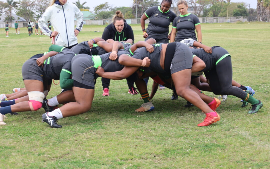 Springbok ladies training session
