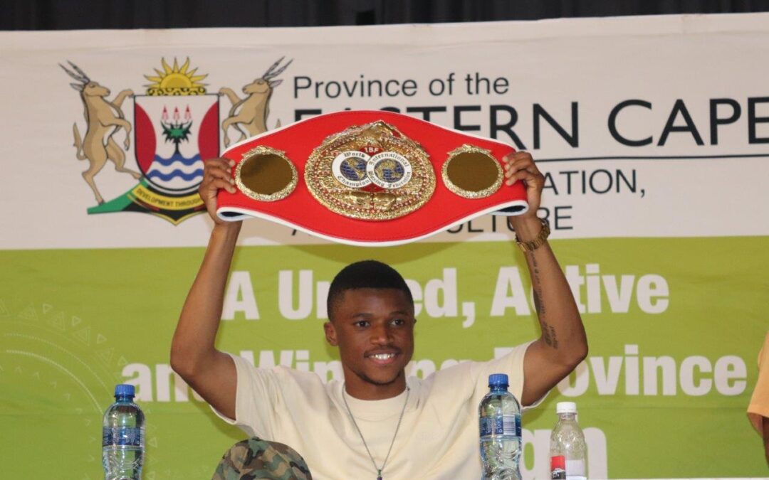 New IBF Junior Fly Weight World Champion – Sivenathi Nontshinga